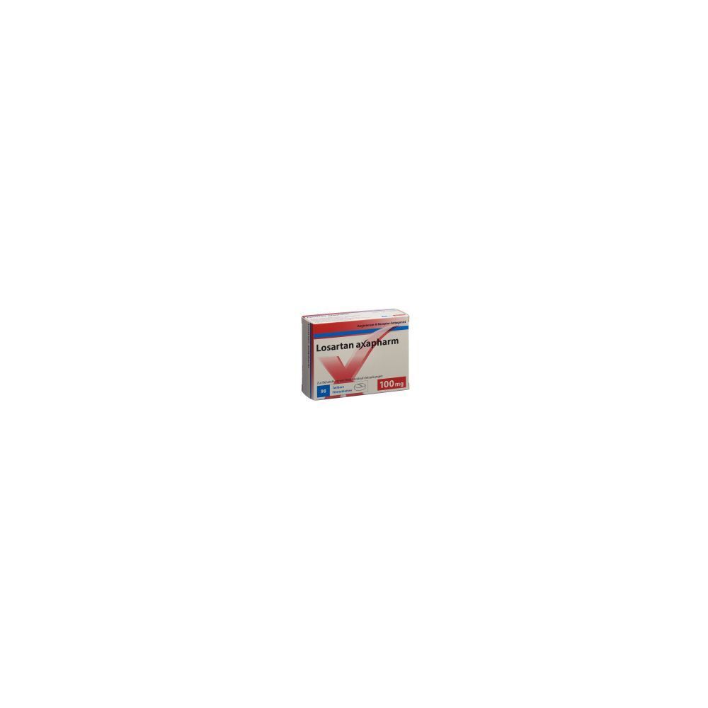 LOSARTAN Axapharm Filmtabl 100 mg 98 Stk
