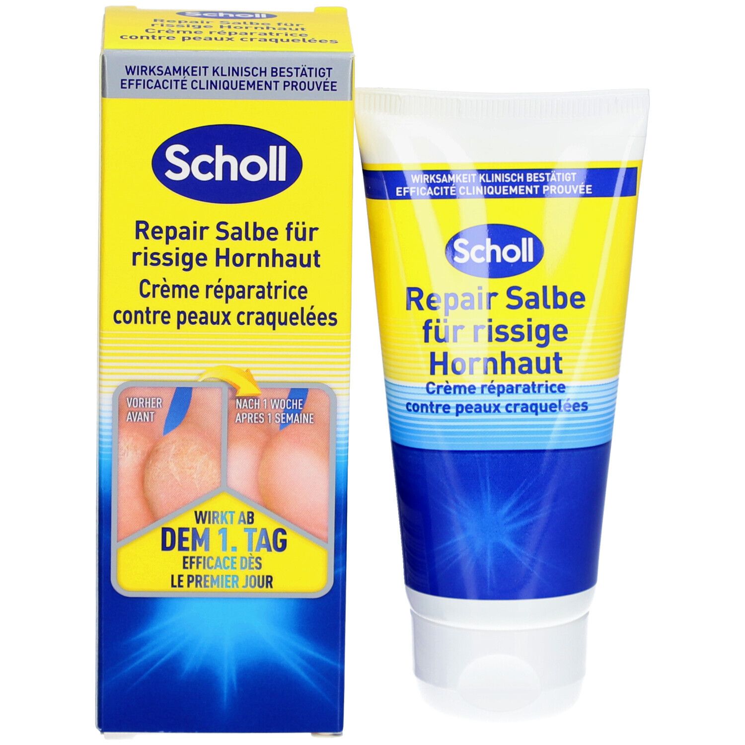 SCHOLL Crème Réparatrice contre peaux craquelées