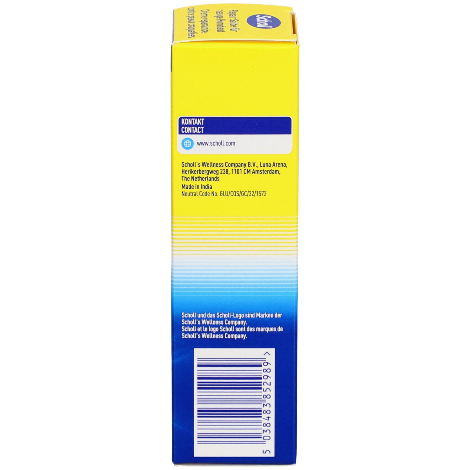 SCHOLL Crème Réparatrice contre peaux craquelées