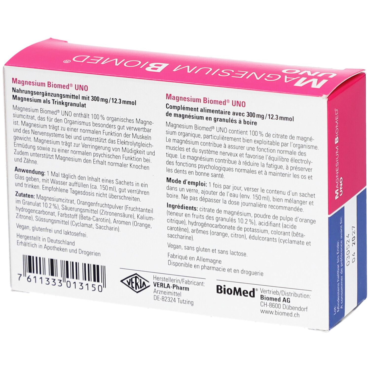 Magnésium Biomed® UNO