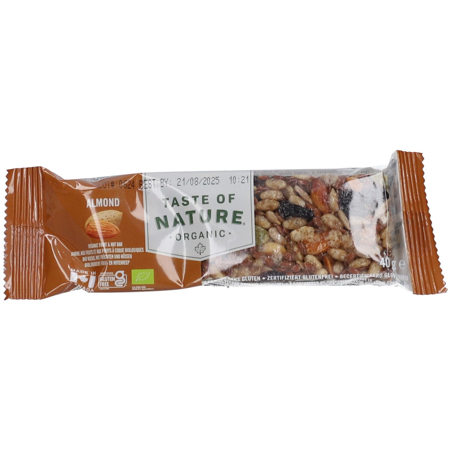 Taste Of Nature Mandelriegel Bio