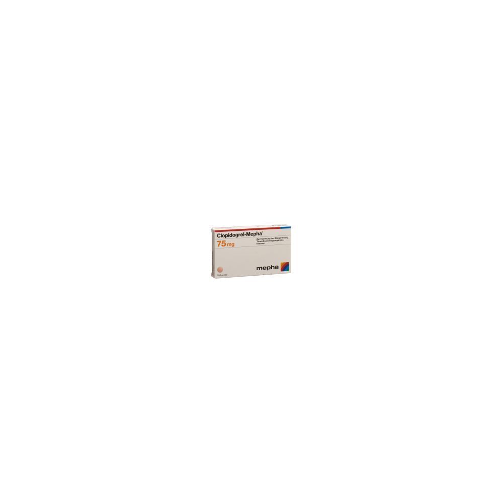 CLOPIDOGREL Mepha Lactab 75 mg 28 Stk