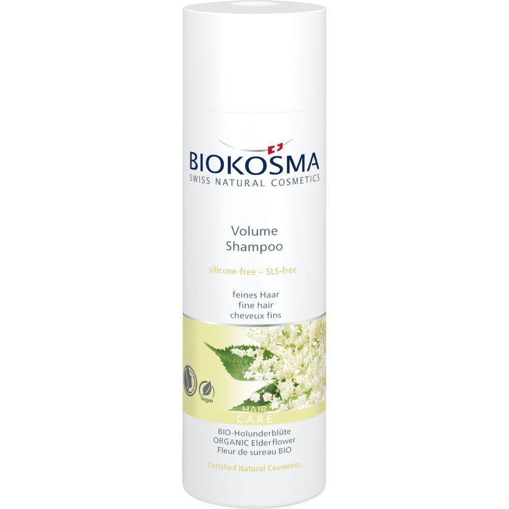 BIOKOSMA Shampooing Volume Fleurs de Sureau