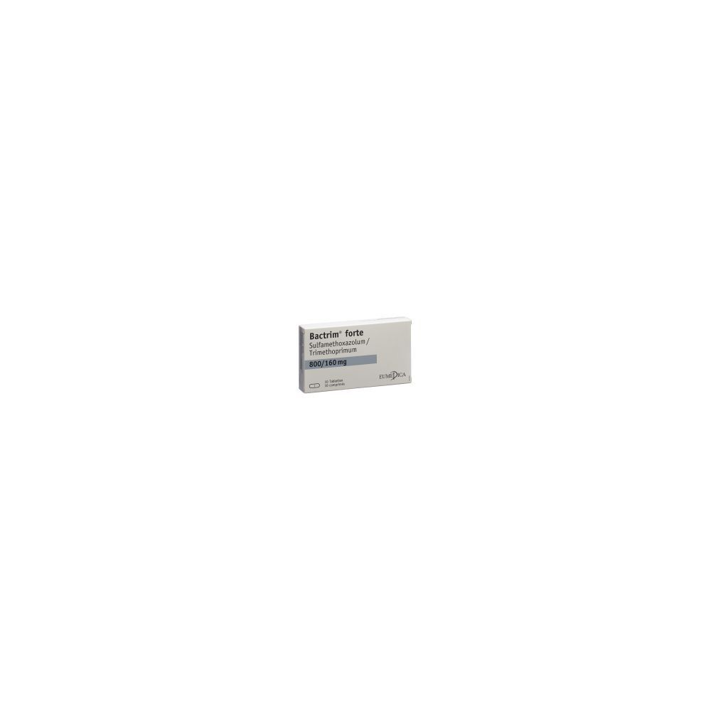 BACTRIM forte Tabl 800/160mg 10 Stk