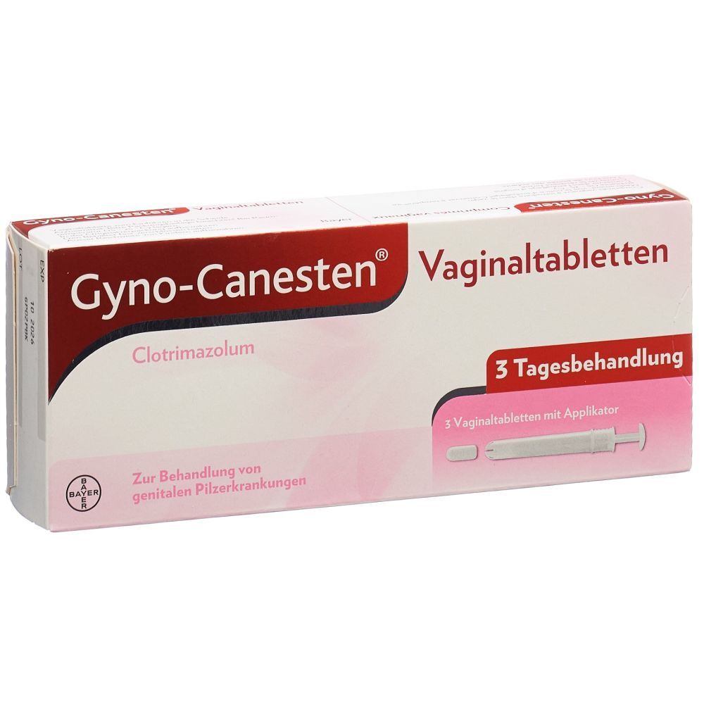 GYNO-CANESTEN Vag Tabl 200 mg 3 Stk