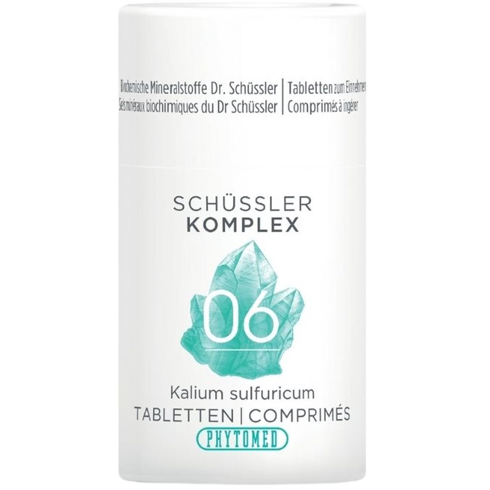 PHYTOMED SCHÜSSLER Komplex No 6 Tabl Ds 30 g