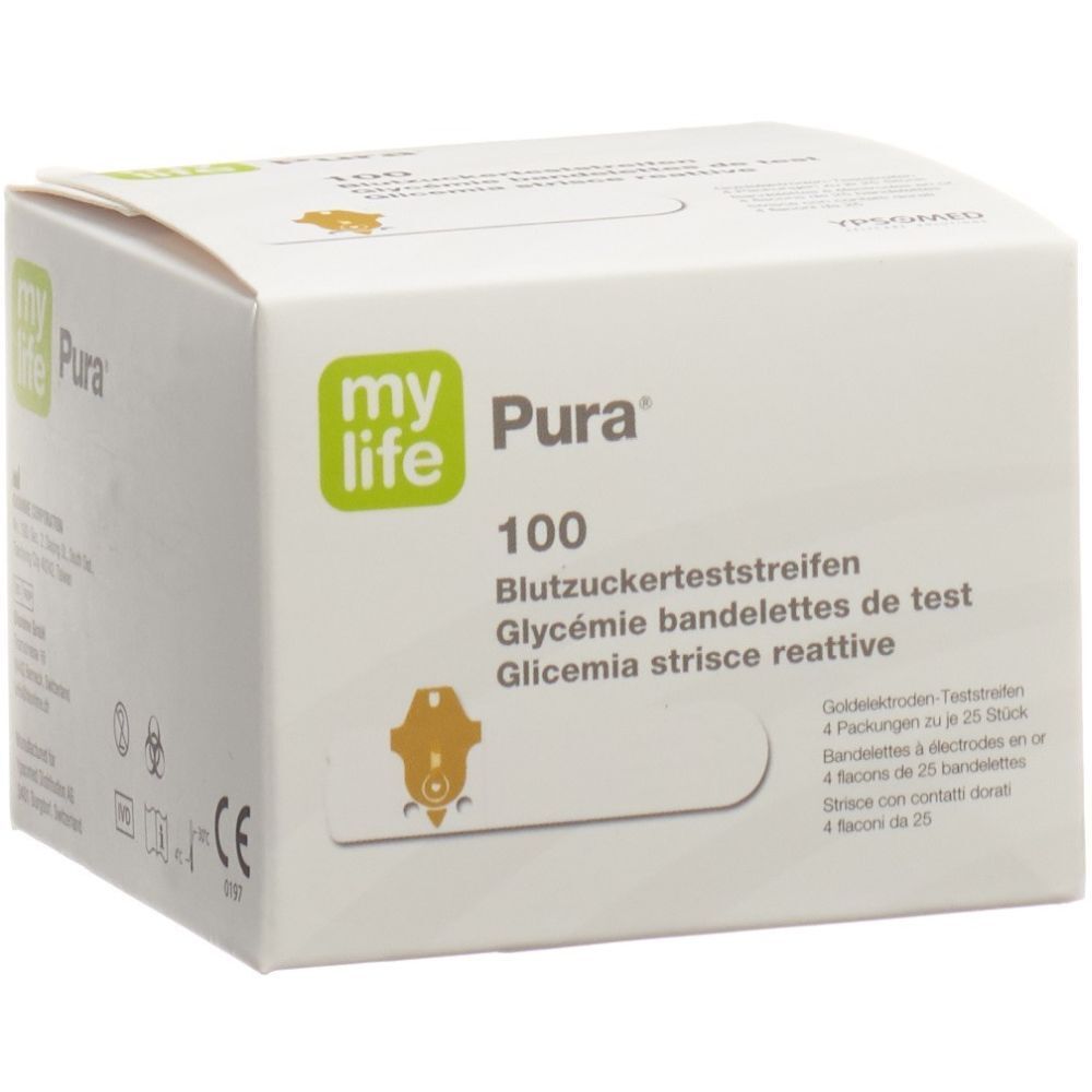 MYLIFE PURA Bandelettes de test de glycémie