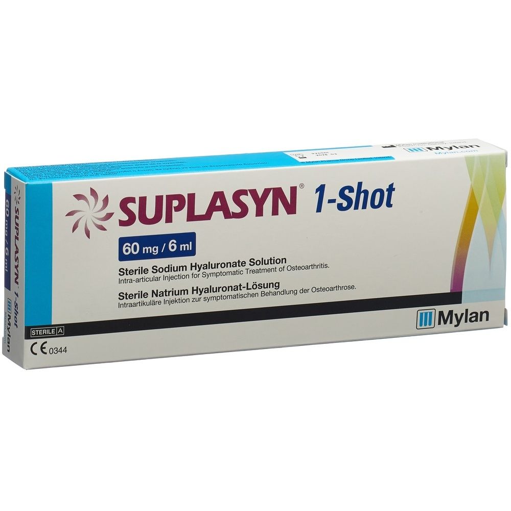 SUPLASYN 1 shot Inj Lös 60 mg/6ml Fertspr