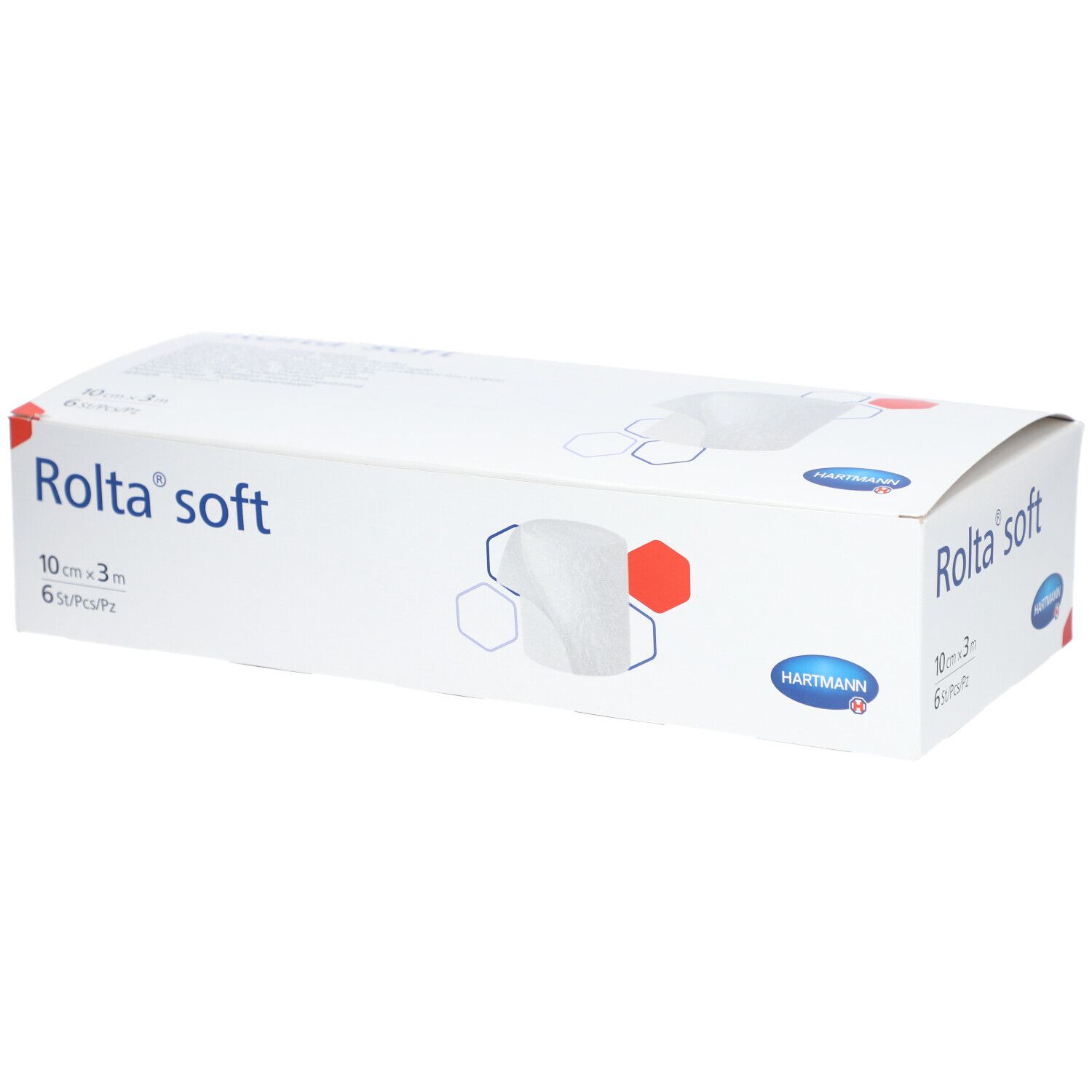HARTMANN Rolta® Soft Polyester-Wattebinde zur Polsterung 10 cm x 3 m