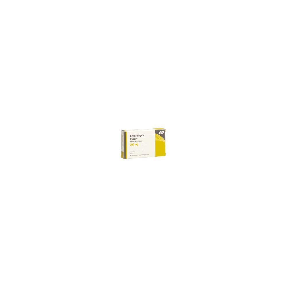 AZITHROMYCIN Pfizer Filmtabl 250 mg 4 Stk