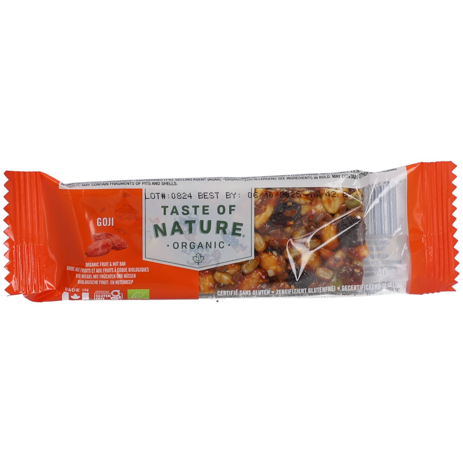 Taste of Nature® Goji-Riegel