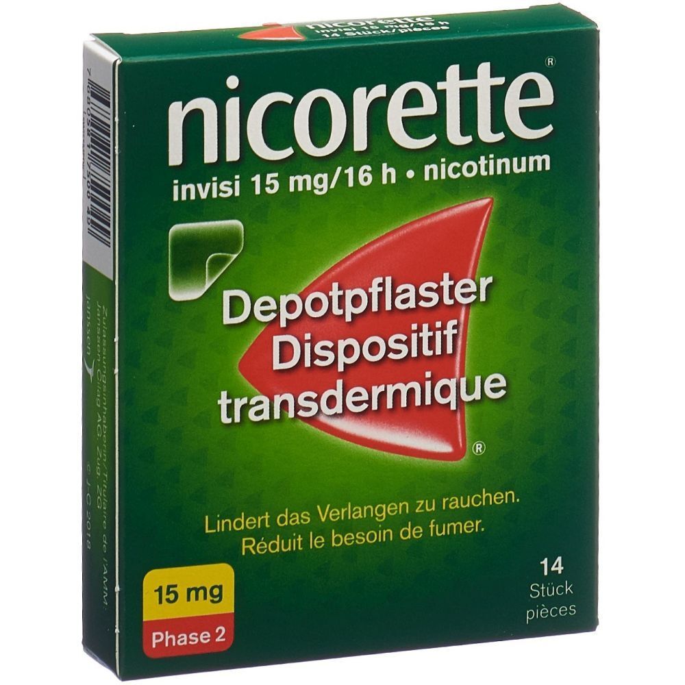 NICORETTE Invisi Patch 15 mg/16h 14 Stk