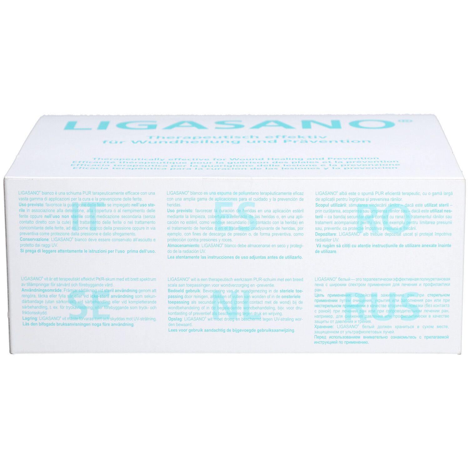 LIGASANO® Schaumstoffkompresse rein therapeutisch 24 x 16 x 2 cm