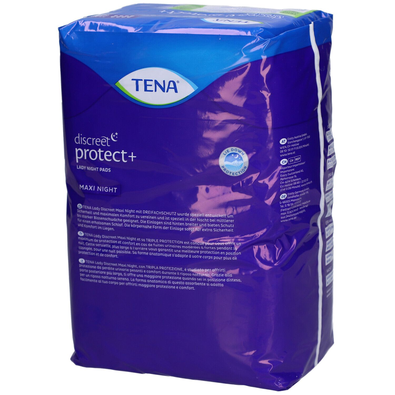TENA Discreet Maxi Night – 12 Stück