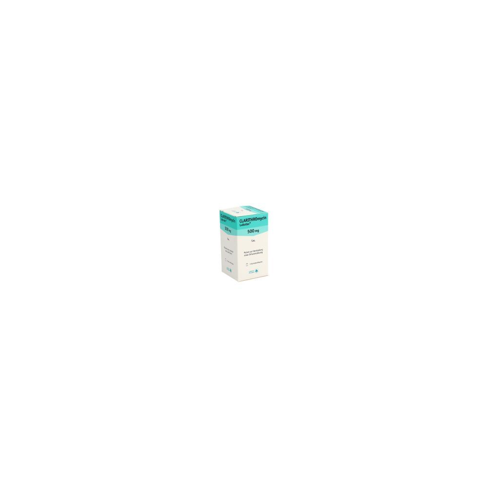 CLARITHROMYCIN Labatec 500 mg i.v. Durchstf 10 ml