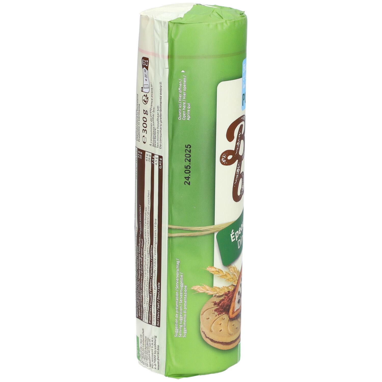 PURAL Bio Bis - Dinkel-Schokoladen-Kekse Vegan Bio