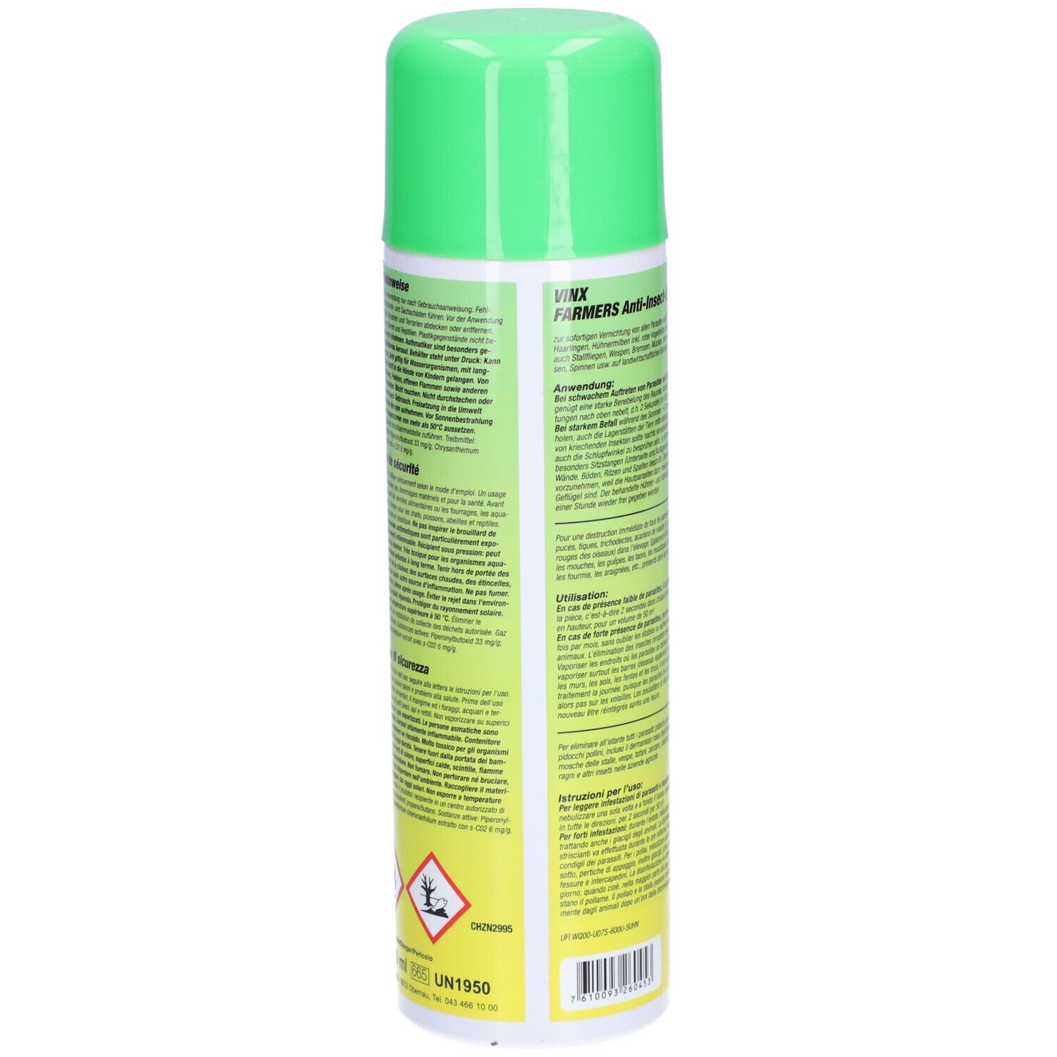 VINX NATURE Farmers Anti Insect Spray 500 ml