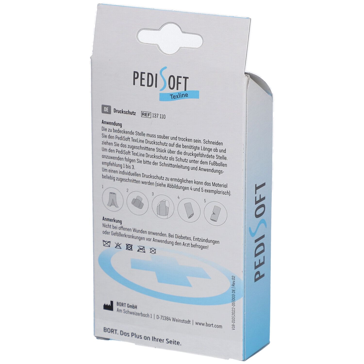 Bort PediSoft TexLine Druckschutz Medium