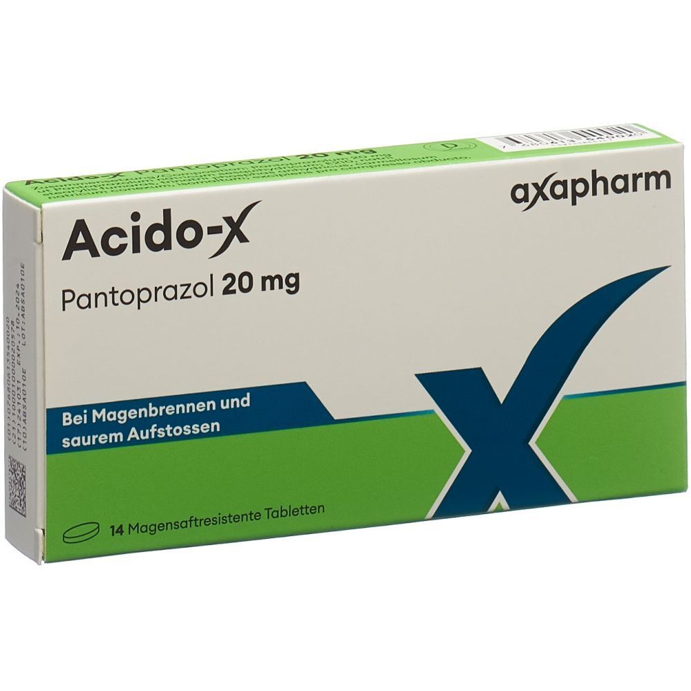 ACIDO-X Filmtabl 20 mg 14 Stk