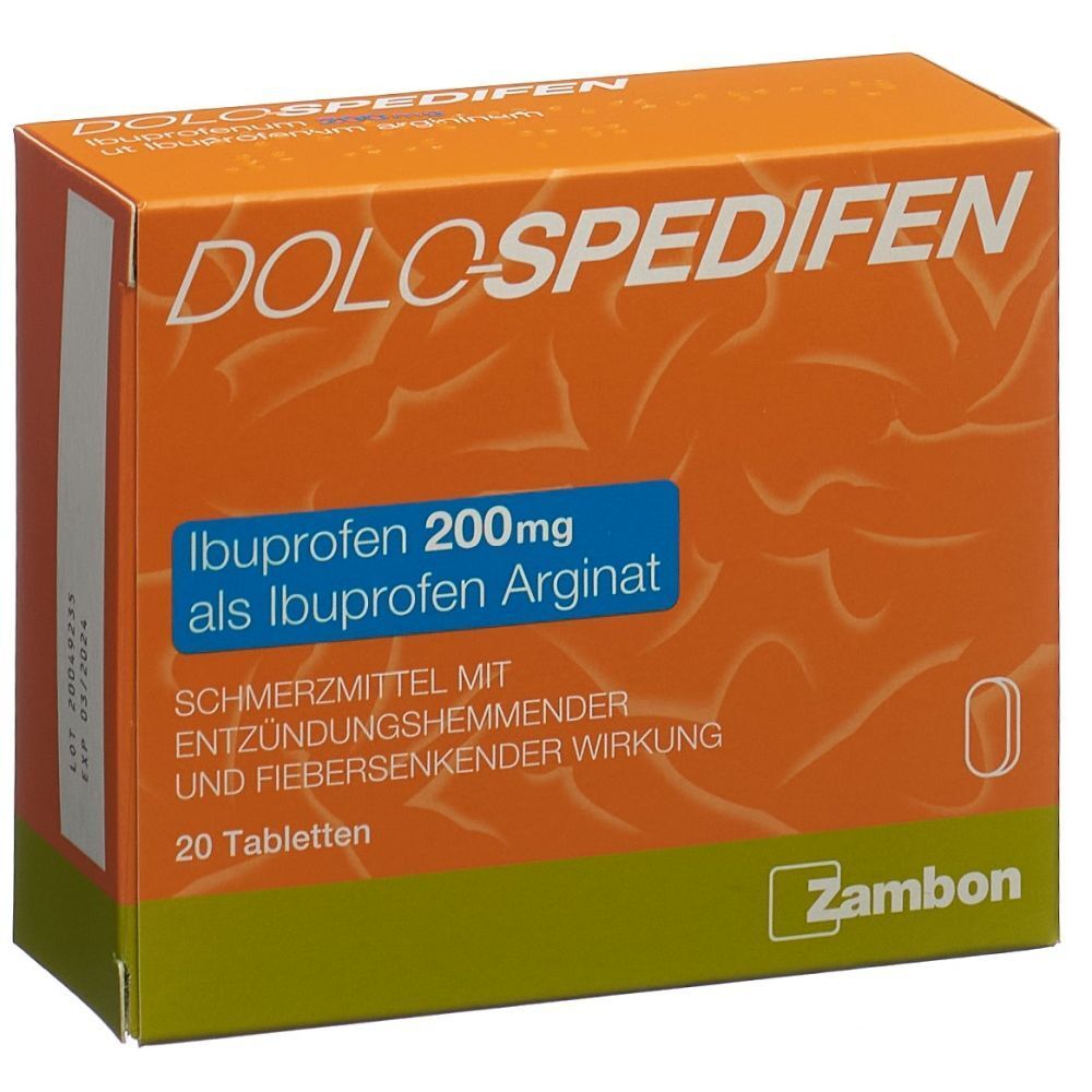 DOLO SPEDIFEN Tabl 200 mg 20 Stk