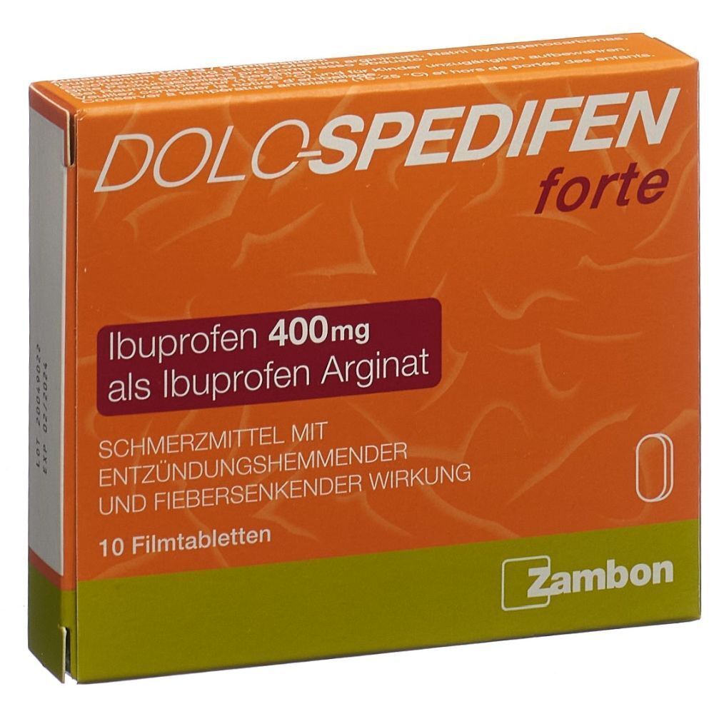 DOLO SPEDIFEN forte Filmtabl 400 mg 10 Stk