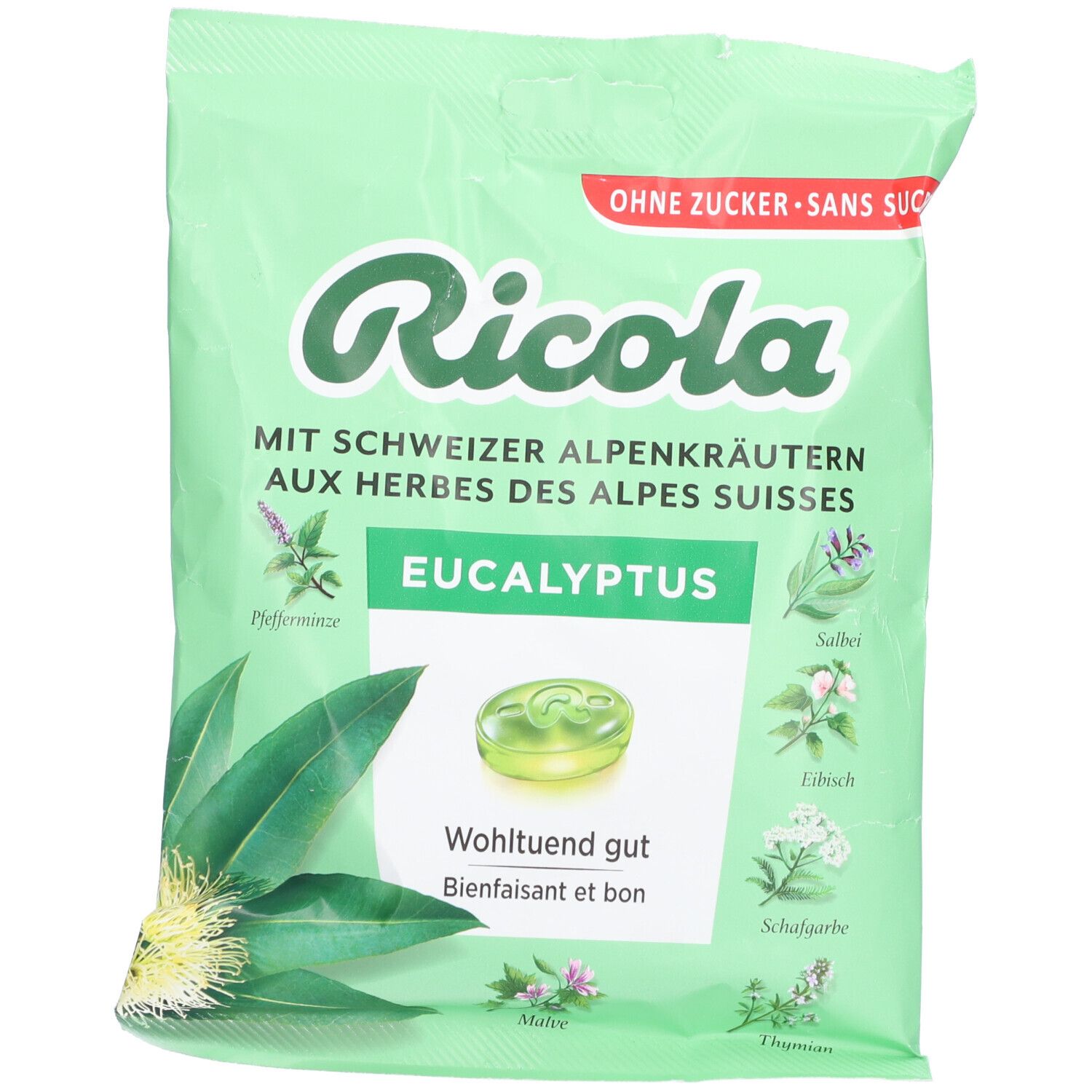 RICOLA Bonbons à l'eucalyptus