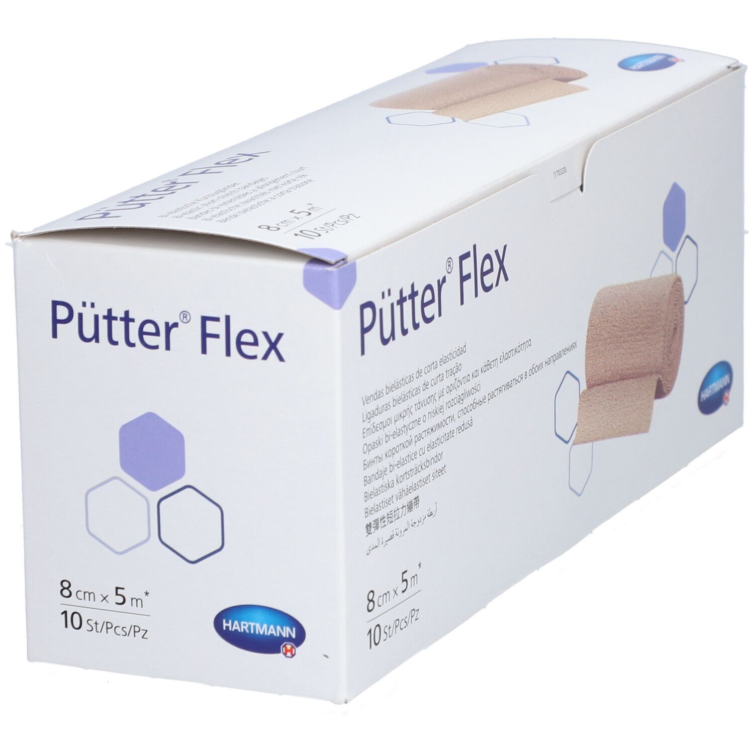 HARTMANN Pütter®Flex Kompressionsbinde 8 cm x 5 m
