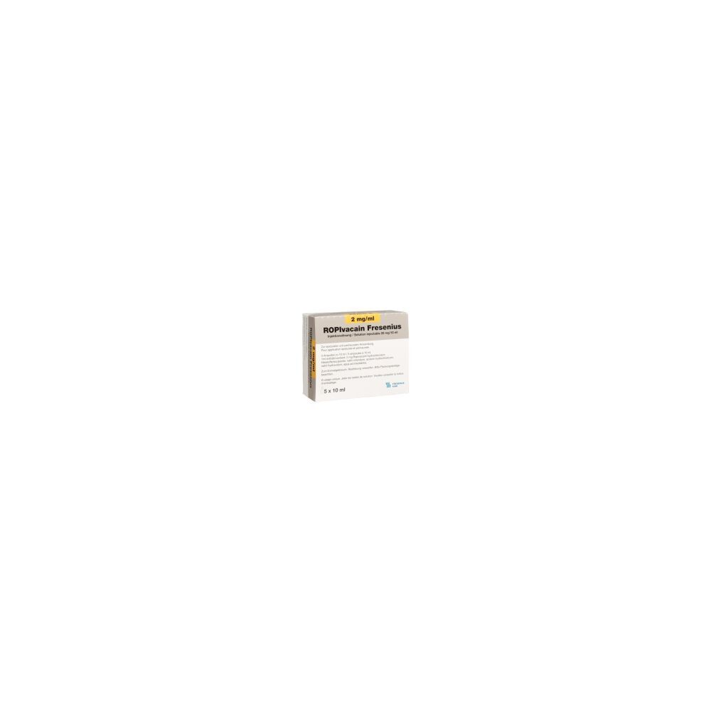 ROPIVACAIN Fresenius 2 mg/ml 10ml Amp 5 Stk