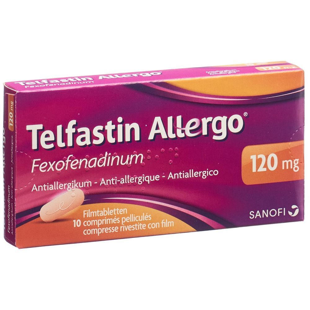 TELFASTIN ALLERGO Filmtabl 120 mg 10 Stk