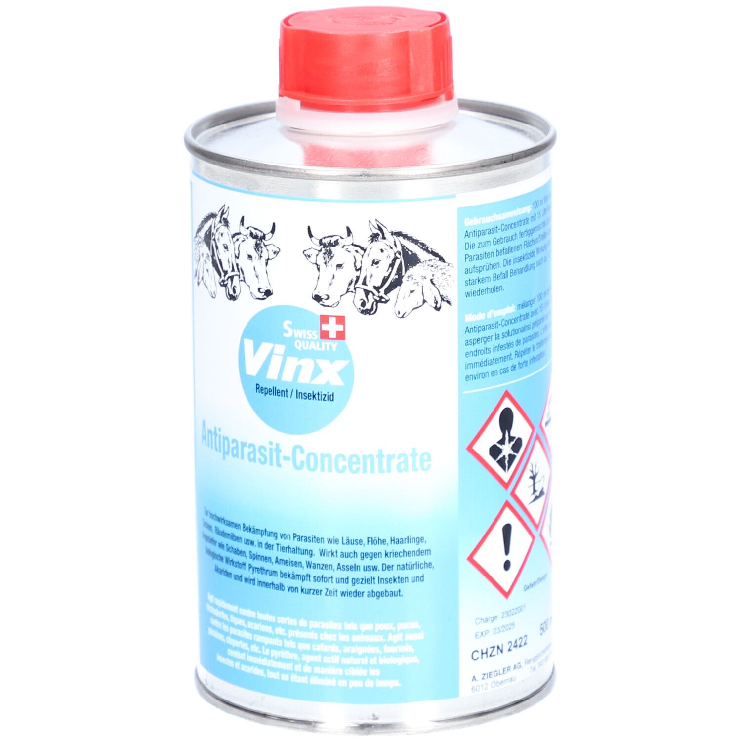 VINX Concentré anti-parasitaire gros bétail et ovins