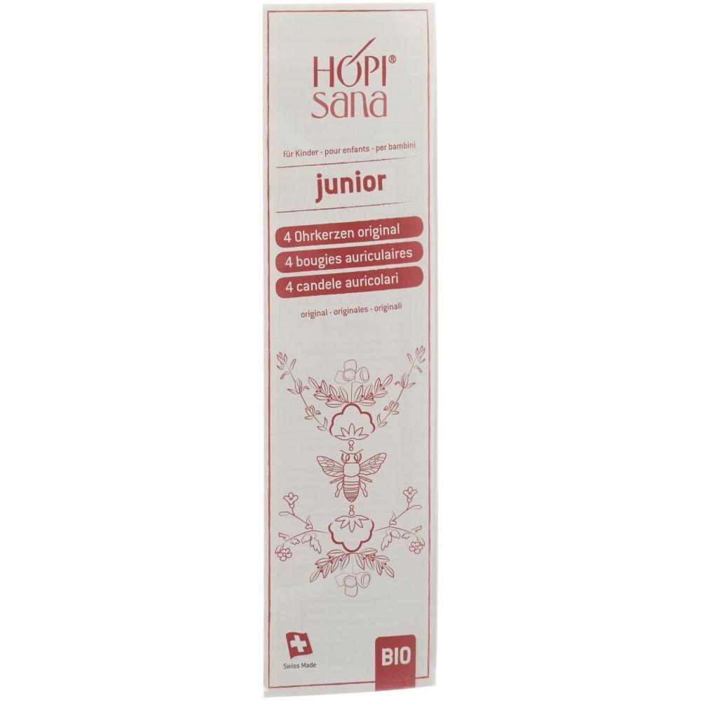 HOPISANA Junior Bougies auriculaires bio