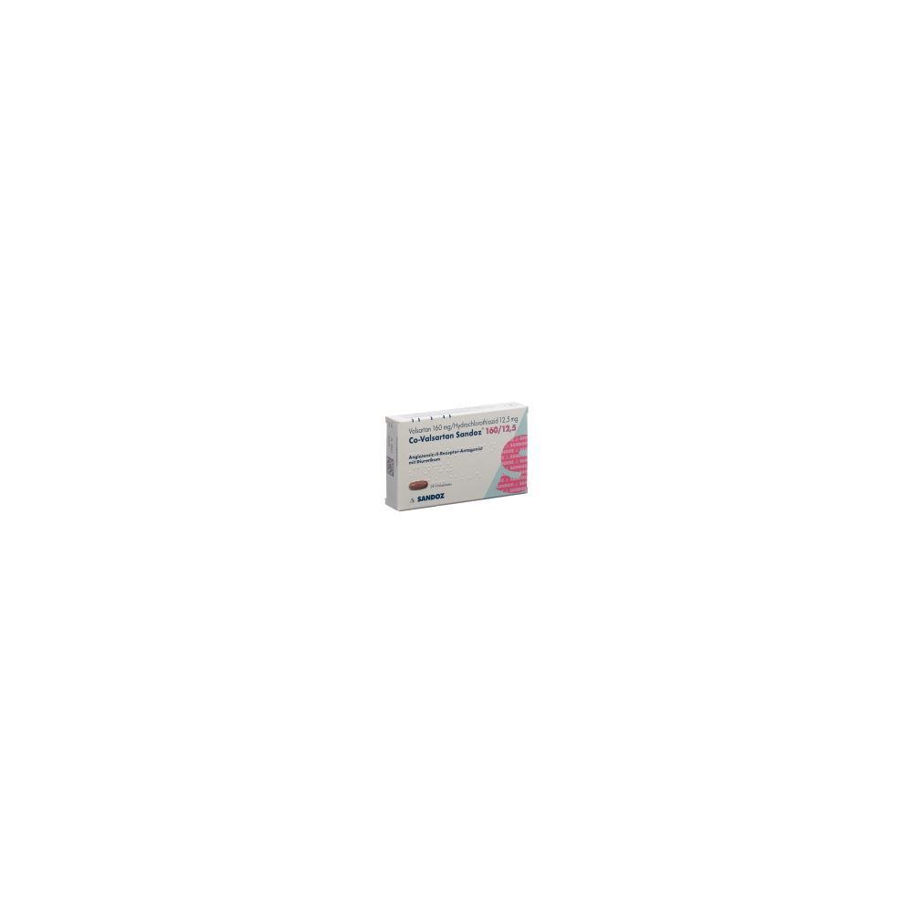 CO-VALSARTAN Sandoz Filmtabl 160/12.5 28 Stk