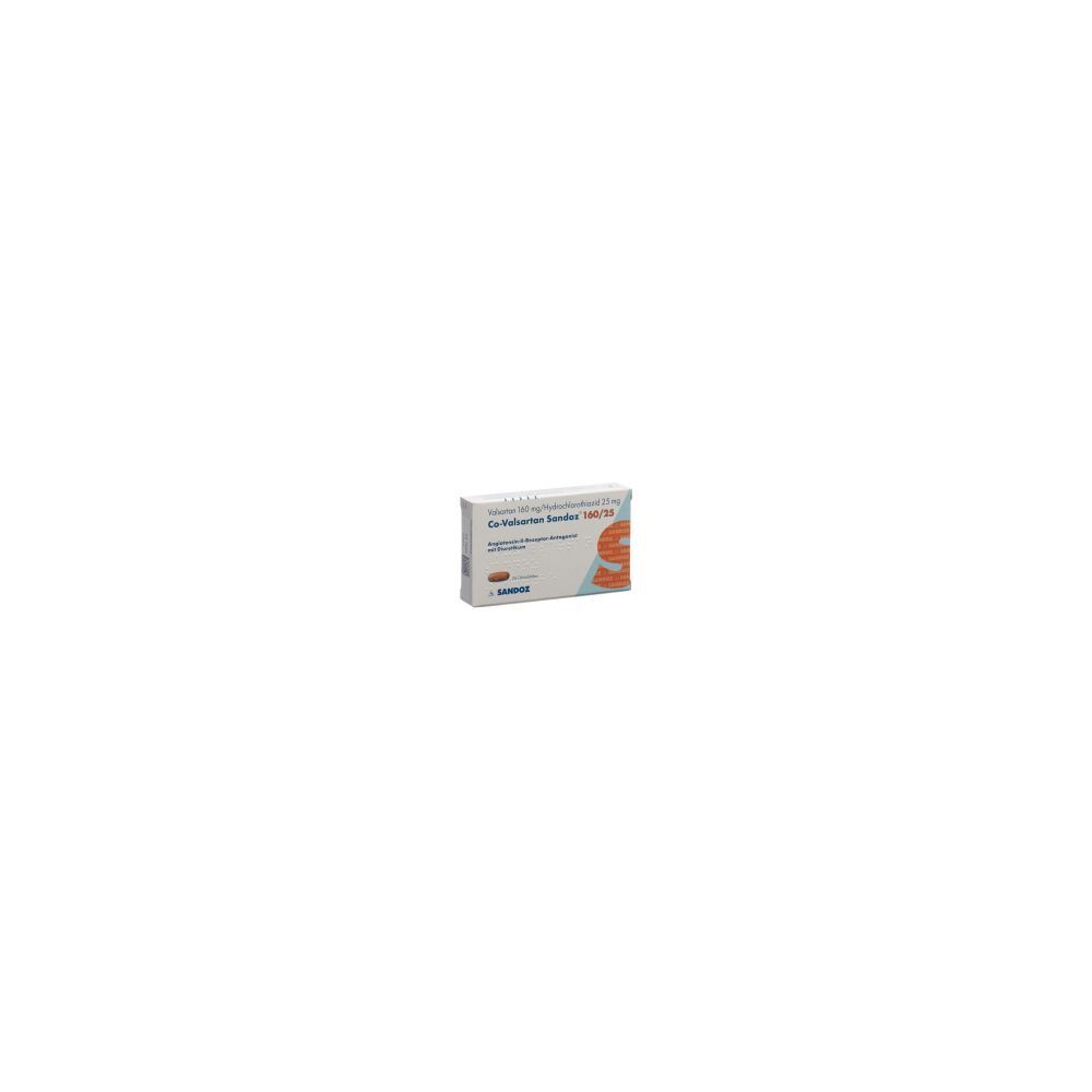 CO-VALSARTAN Sandoz Filmtabl 160/25 28 Stk