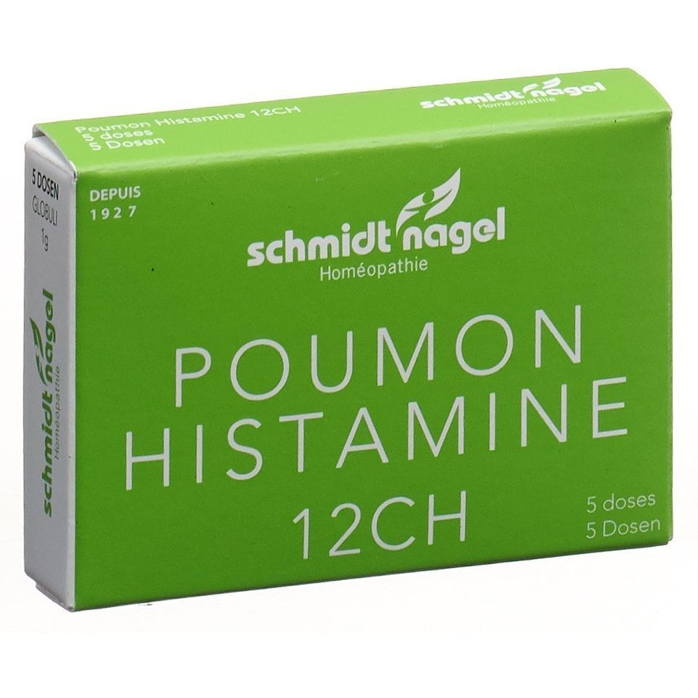 SN Poumon histamine Glob CH 12 5 x 1 g