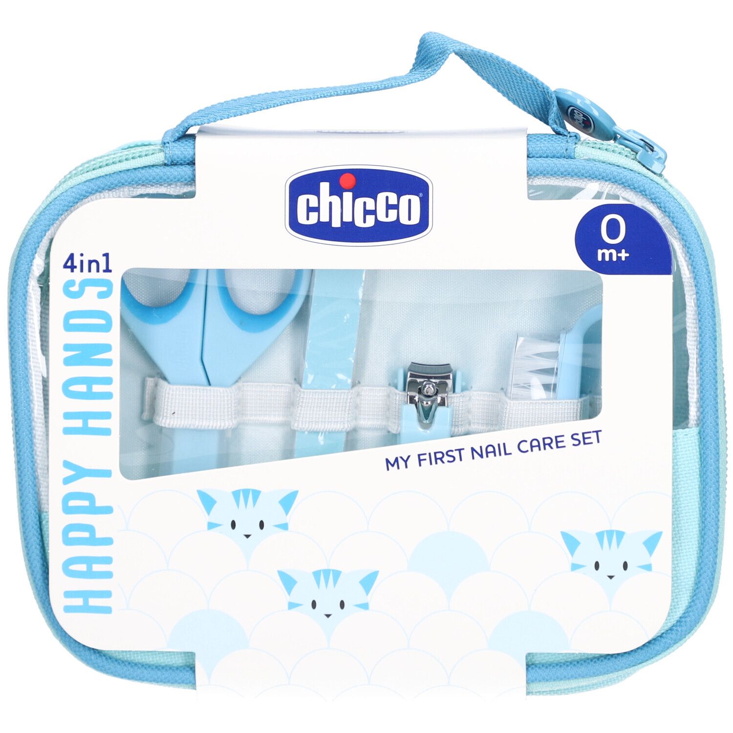 CHICCO Maniküre-Set Hellblau 0m +