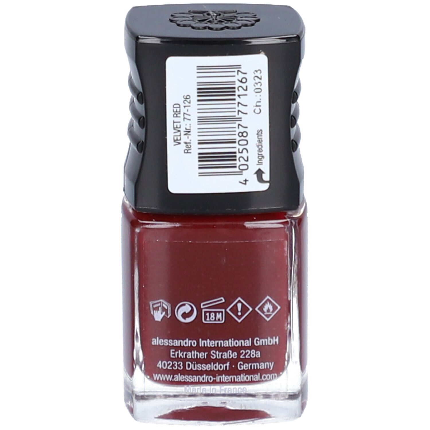 ALESSAN Nagellack ohne Überlack 26 Velvet R