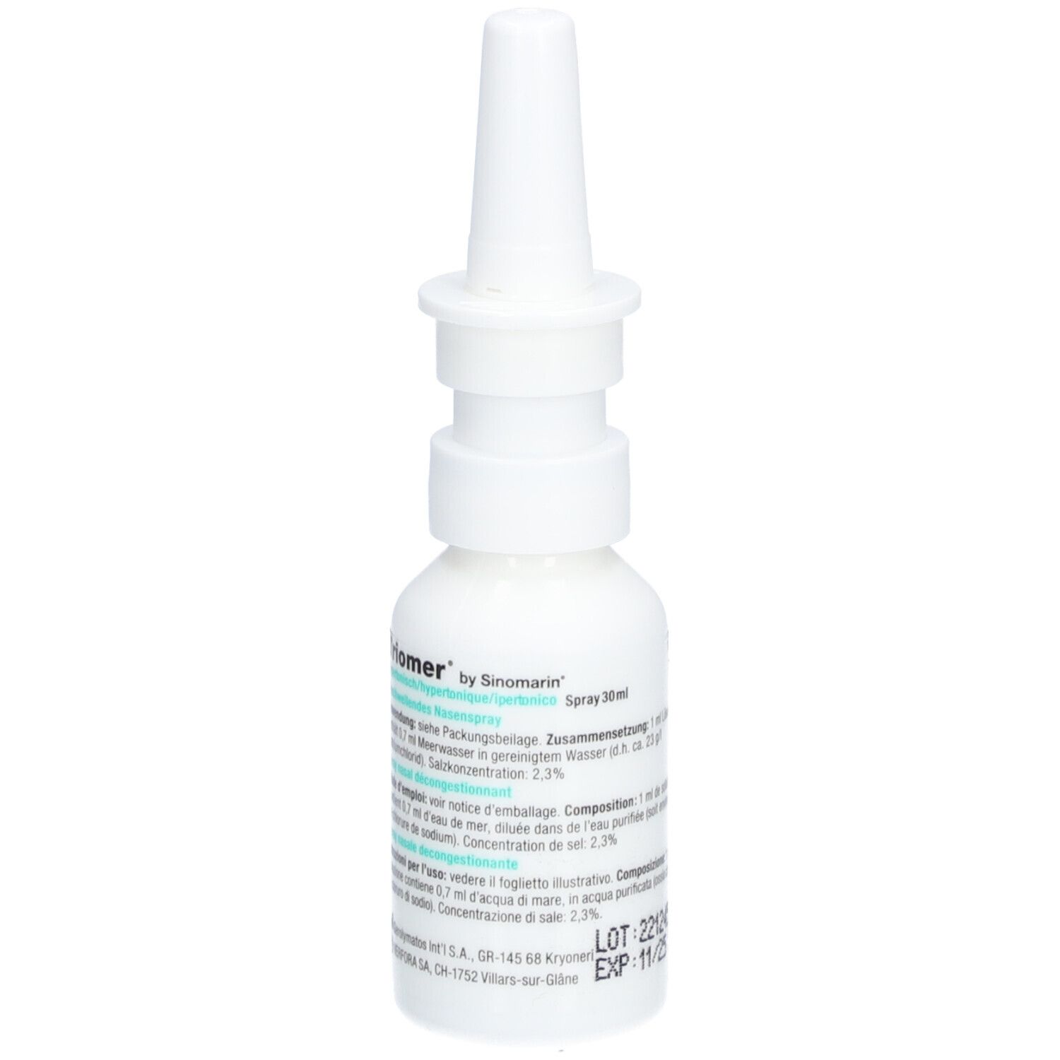 TRIOMER Hypertonique Spray nasal