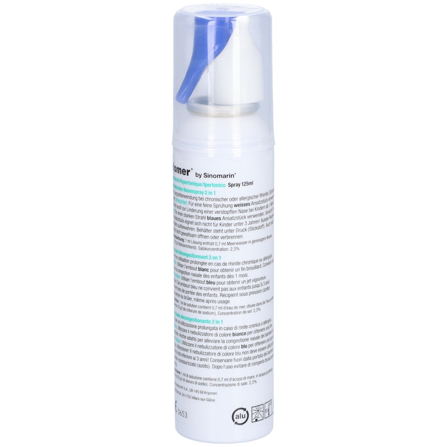 TRIOMER Hypertonique Spray nasal