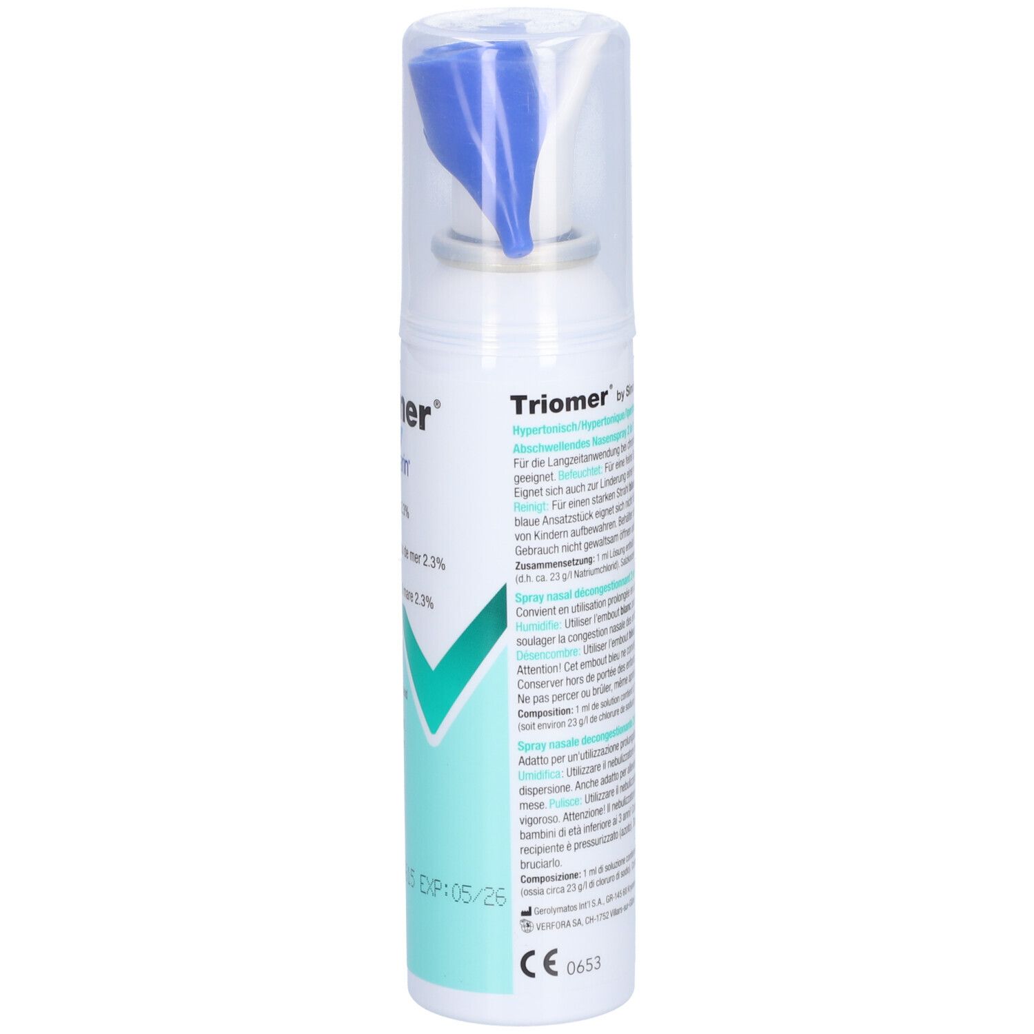 TRIOMER Hypertonique Spray nasal