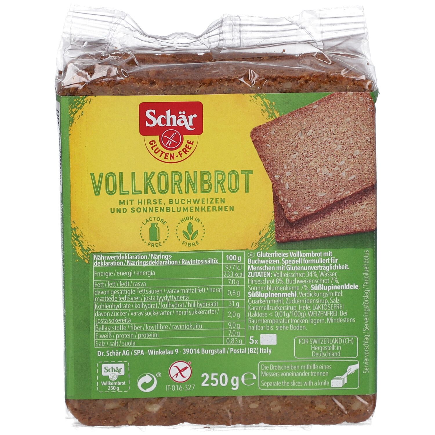 Schär Pain complet sans gluten