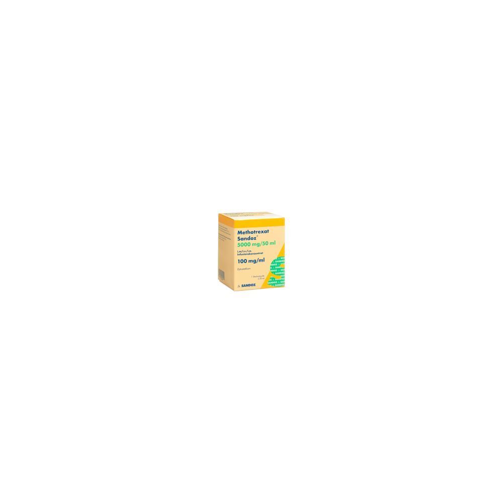 METHOTREXAT Sandoz Inf Konz 5000 mg Durchstf 50 ml