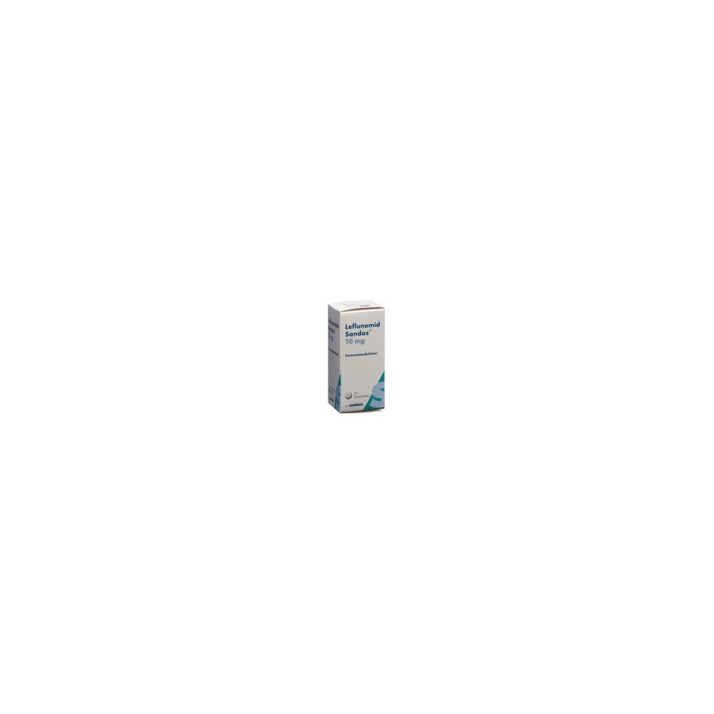 LEFLUNOMID Sandoz Filmtabl 10 mg Ds 30 Stk
