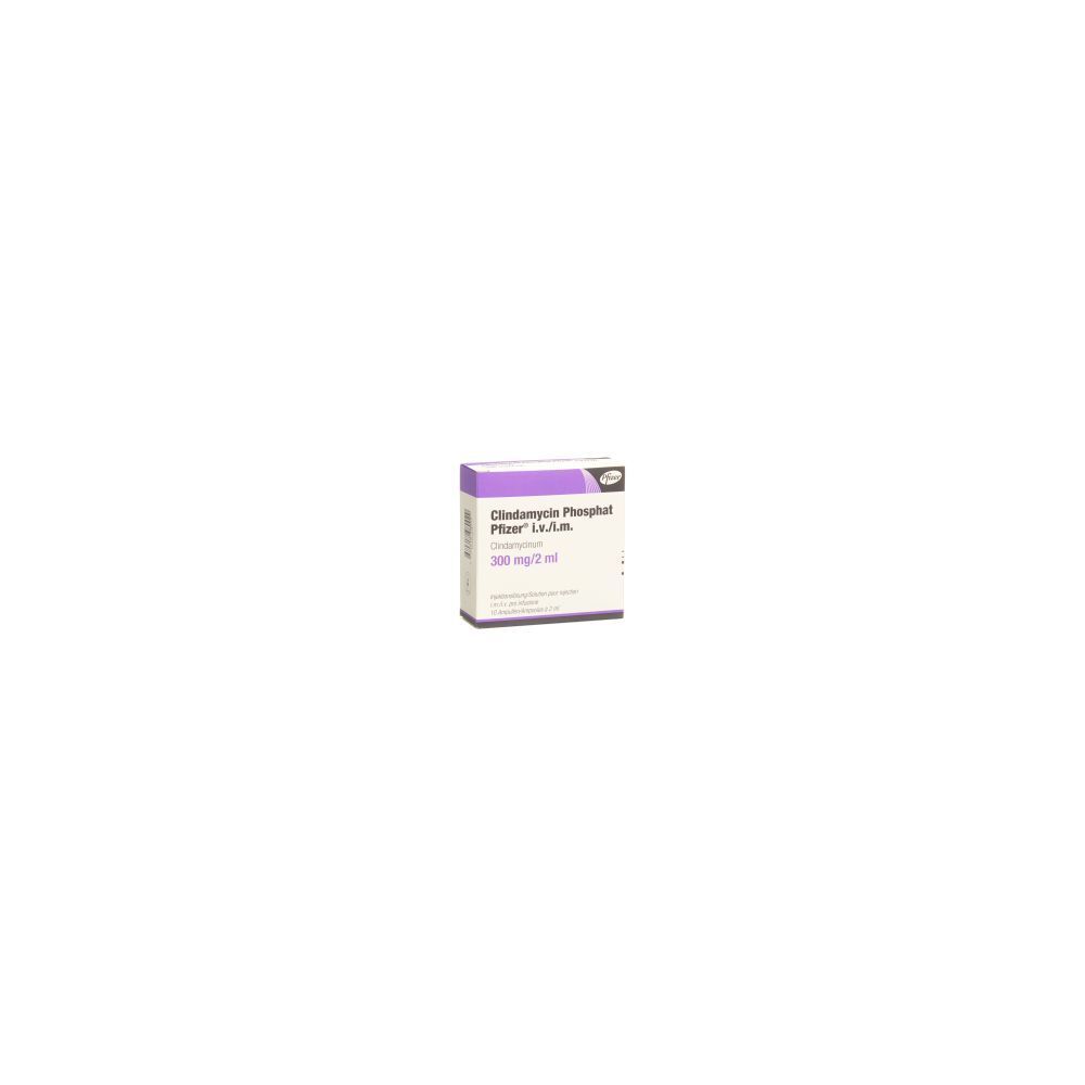 CLINDAMYCIN PHOSPHAT Pfizer 300 mg/2ml 10 Amp 2 ml