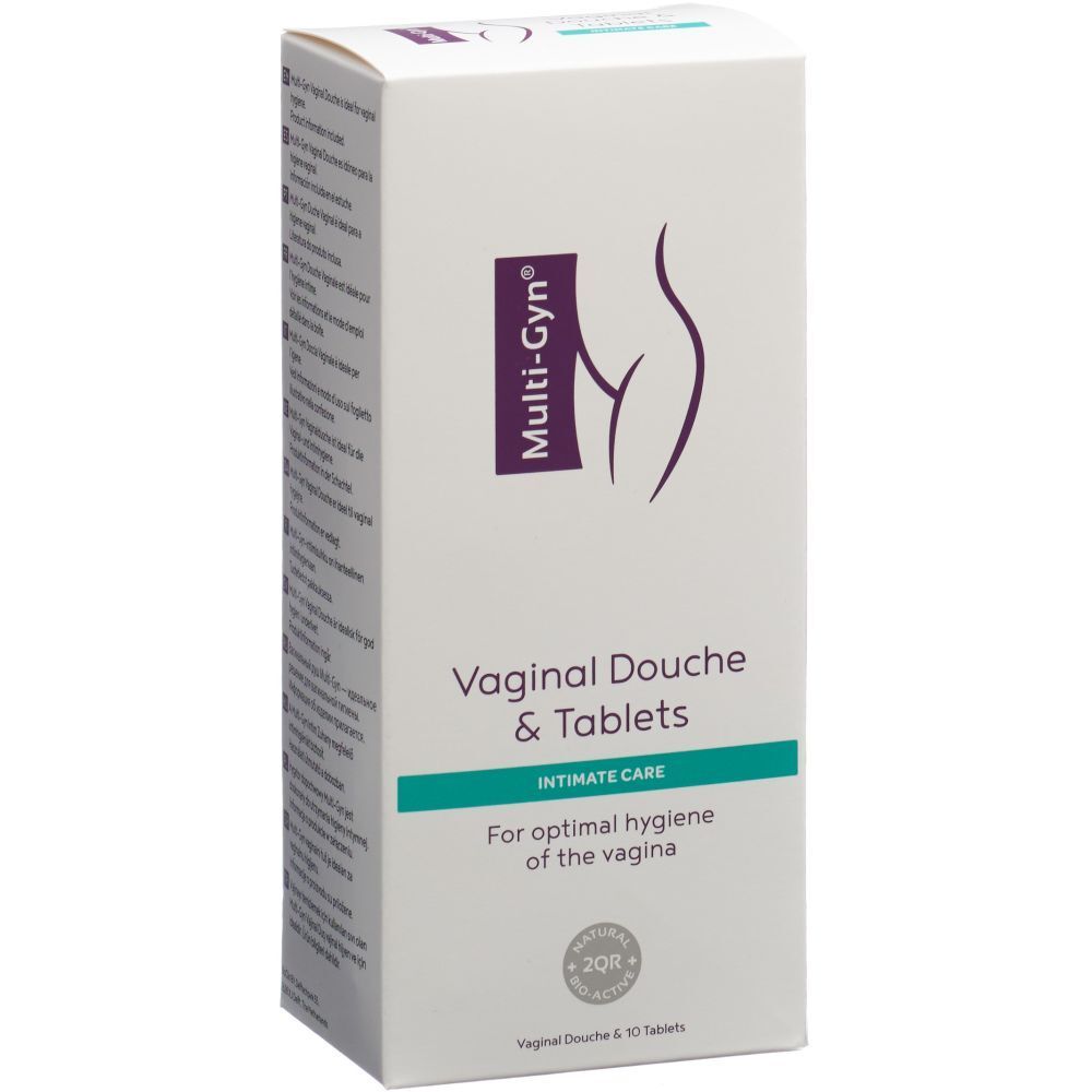 MULTI-GYN® Vaginalduschset und Tabletten