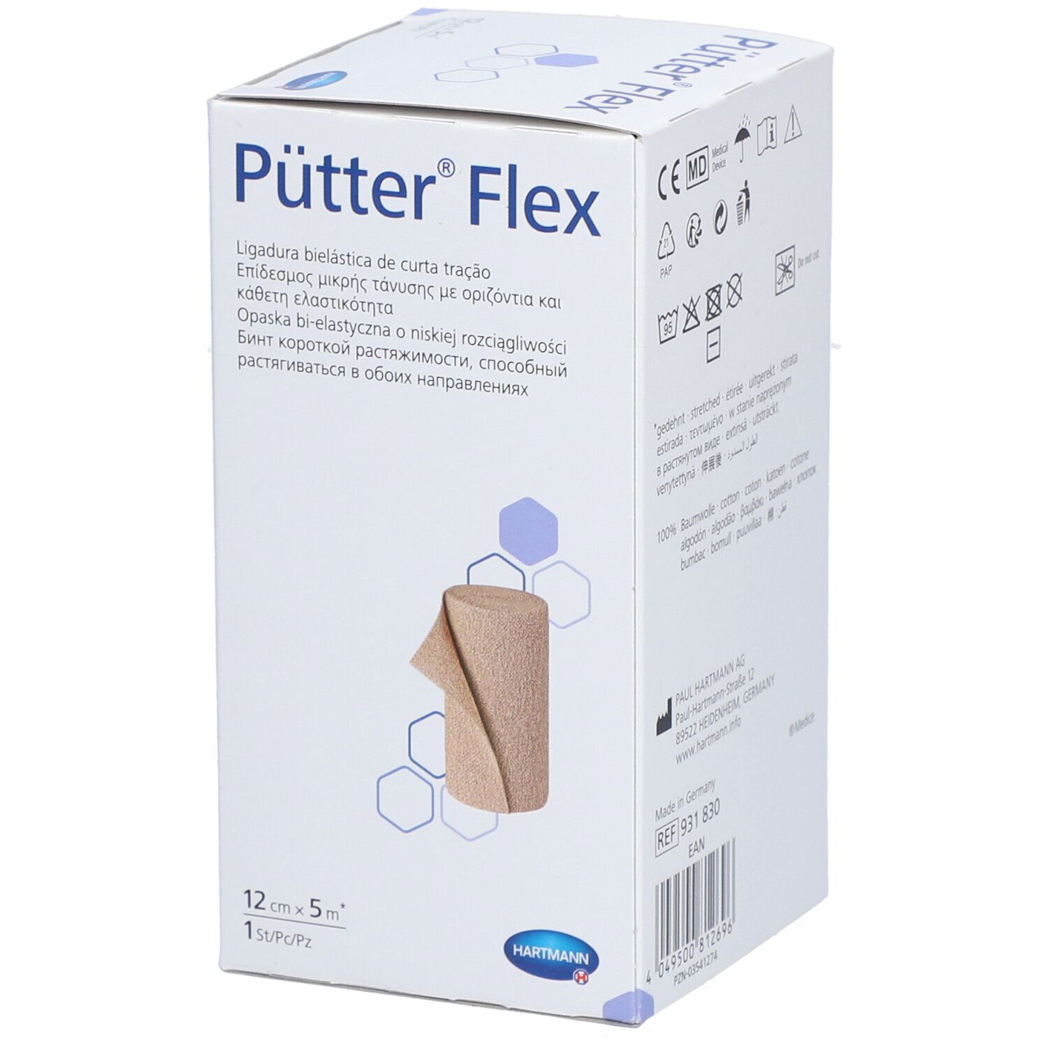 HARTMANN Pütter®Flex Bande de compression 12 cm x 5 m