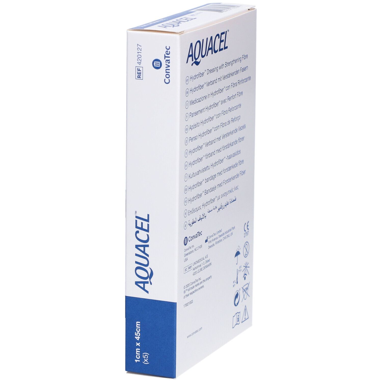 AQUACEL Hydrofiber Tamponaden 1x45cm sta Fas
