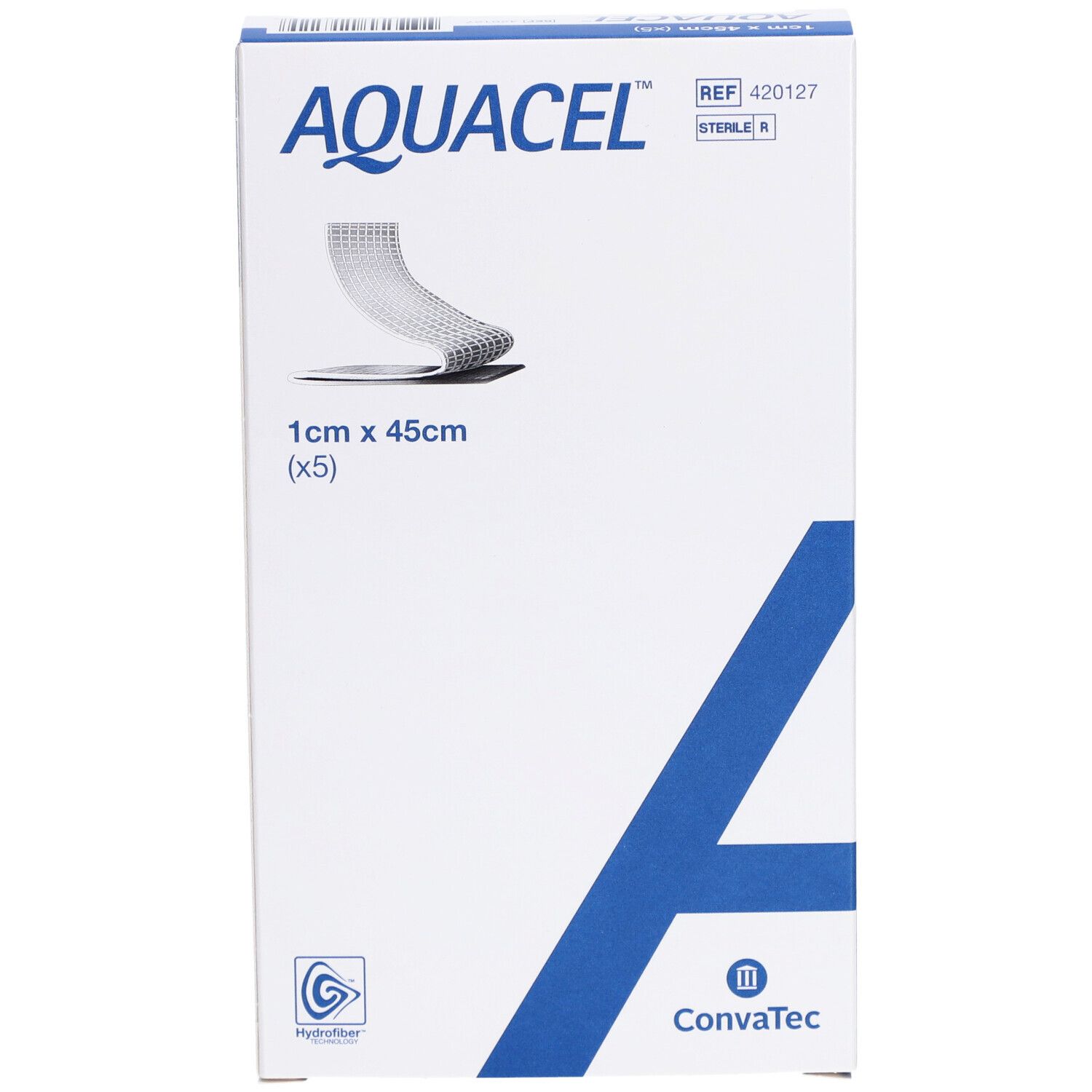 AQUACEL Hydrofiber Tamponaden 1x45cm sta Fas