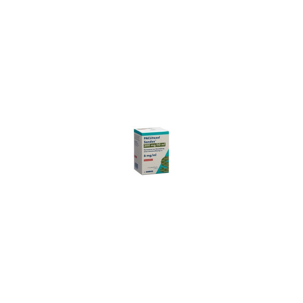 PACLITAXEL Sandoz 300 mg/50ml Durchstf 50 ml