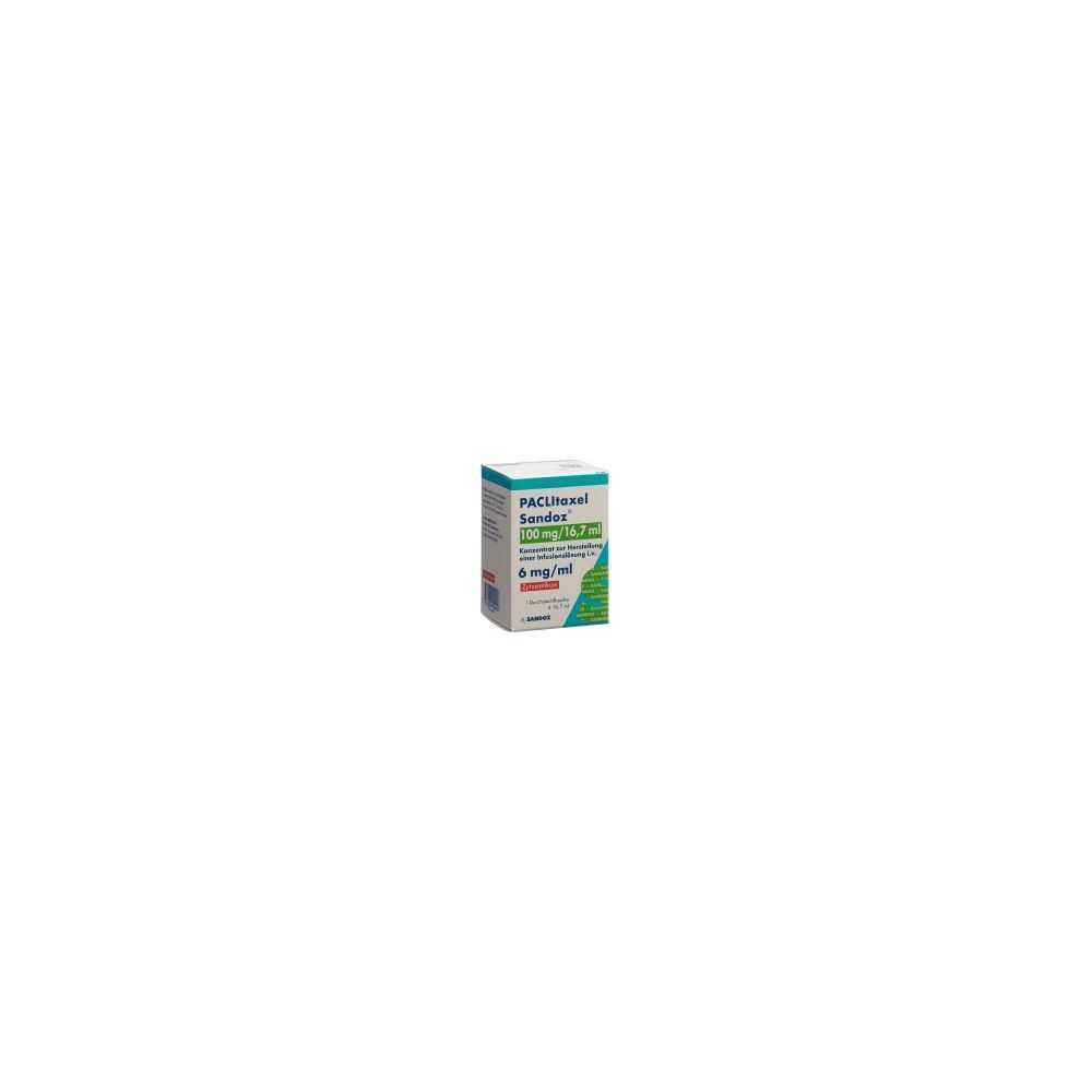 PACLITAXEL Sandoz 100 mg/16.7ml Durchstf 16.7 ml