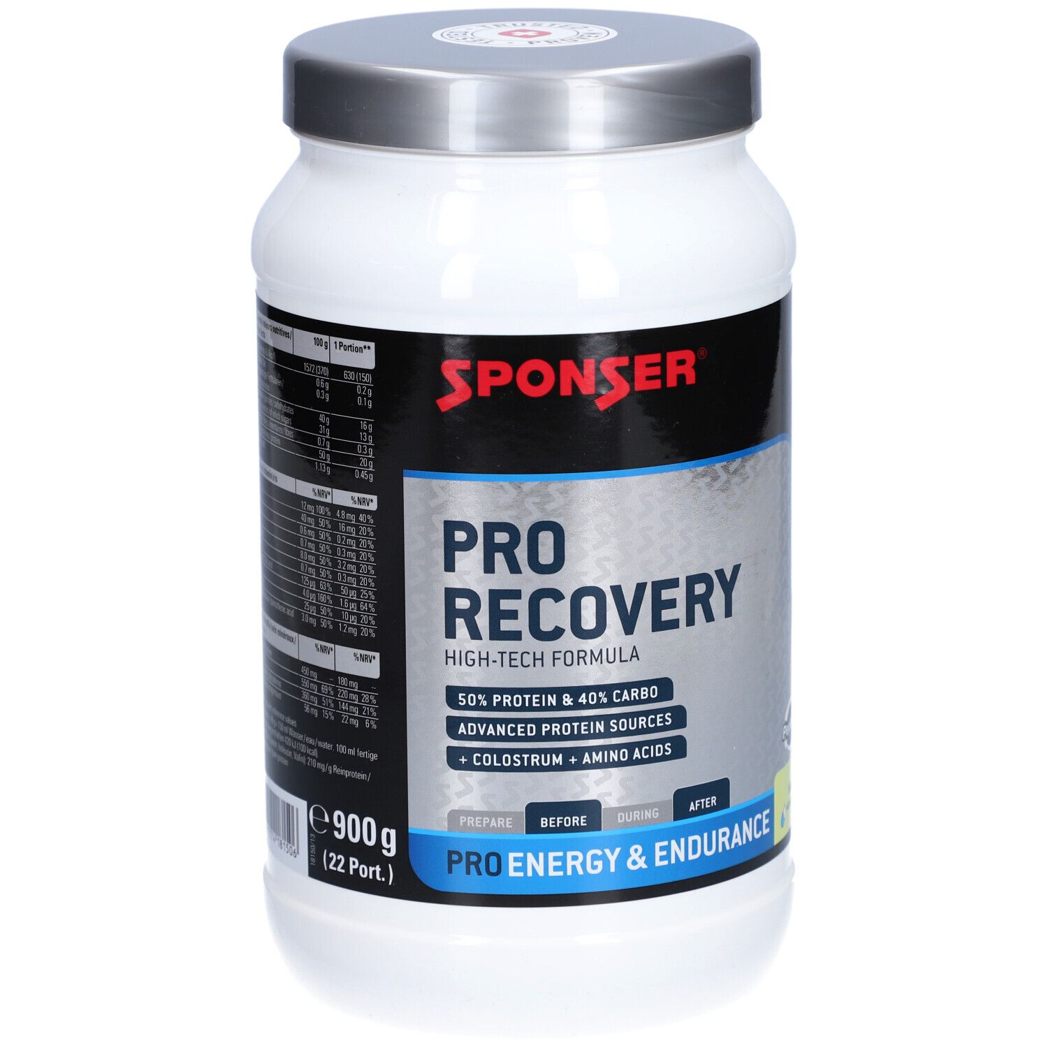 Sponser Pro Recovery Drink Vanille